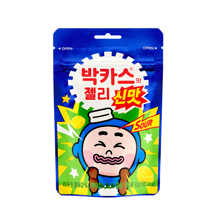 박카스맛 젤리 신맛  1박스(50g x 8ea)